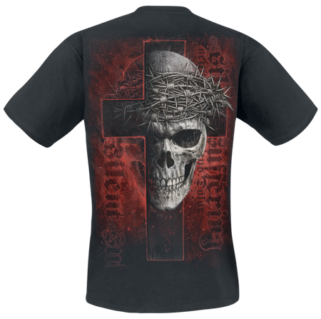 T-Shirt Manches courtes  de Spiral - SILENT SUFFERING - T-Shirt - S à 4XL - pour Homme - noir - Spiral - View 2