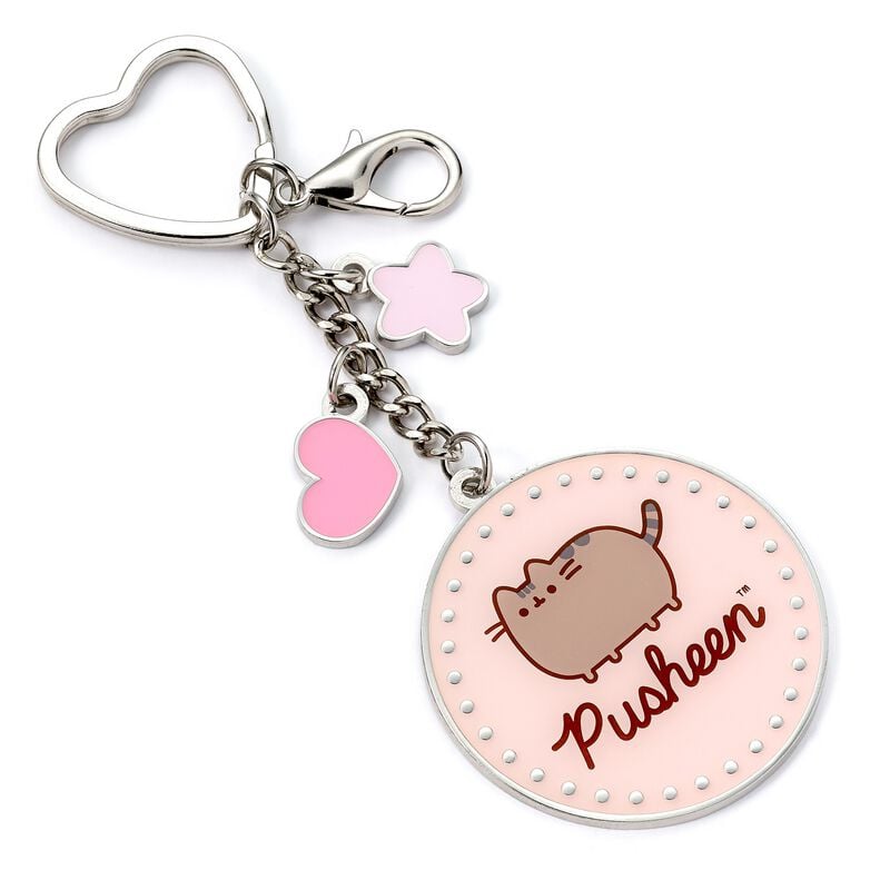 Porte-clefs  de Pusheen - pour Indifférent - couleur argent - Pusheen