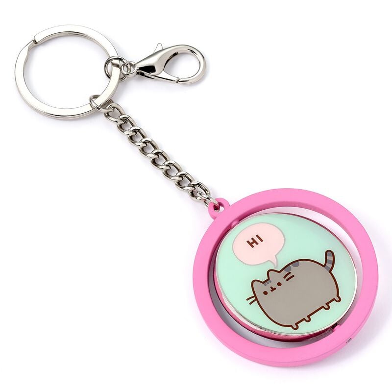 Porte-clefs  de Pusheen - Hi & Bye - Spin - pour Indifférent - couleur argent - Pusheen