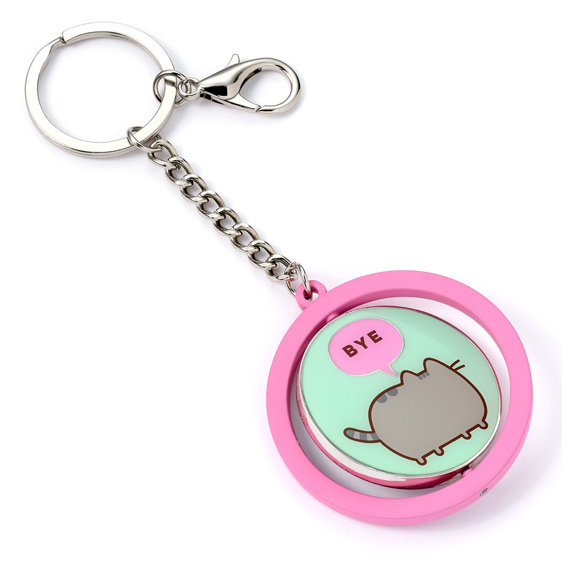 Porte-clefs  de Pusheen - Hi & Bye - Spin - pour Indifférent - couleur argent - Pusheen - View 2