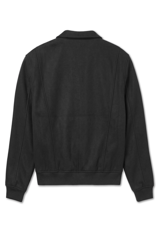 Bomber  de Pegador - AIKEN WOOLOPTIC BOMBER JACKET - S à XXL - pour Homme - noir - Pegador - View 2