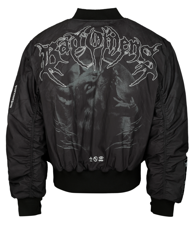 Bomber  de Bad Omens - EMP Signature Collection - S à 3XL - pour Homme - noir/gris - Bad Omens - View 2