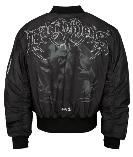 Bomber  de Bad Omens - EMP Signature Collection - S à 3XL - pour Homme - noir/gris - Bad Omens - View 2