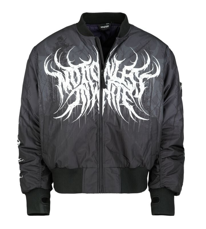 Bomber  de Motionless In White - EMP Signature Collection - M à 3XL - pour Homme - noir/gris - Motionless In White