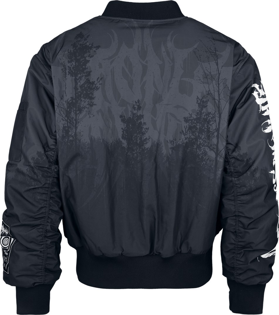 Bomber  de Motionless In White - EMP Signature Collection - M à 3XL - pour Homme - noir/gris - Motionless In White - View 2