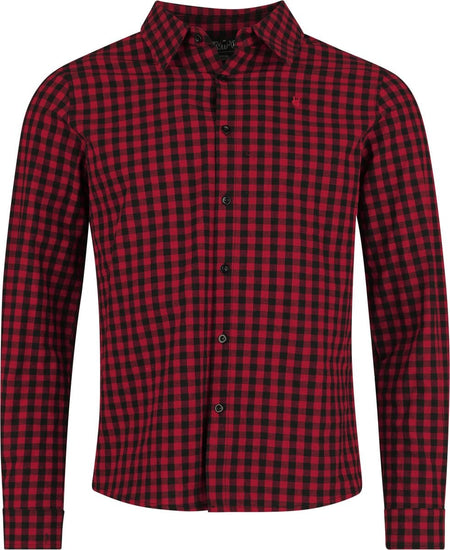 Chemise manches longues  de Collection Spéciale EMP - Oktoberfest Langarmhemd - M à 3XL - pour Homme - noir/rouge - Collection Spéciale EMP