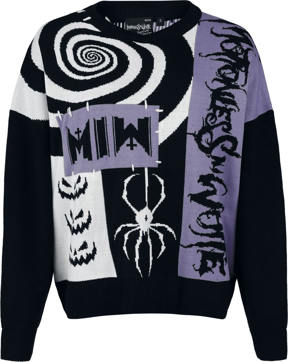 Pull tricoté  de Motionless In White - EMP Signature Collection - S à XXL - pour Femme - multicolore - Motionless In White