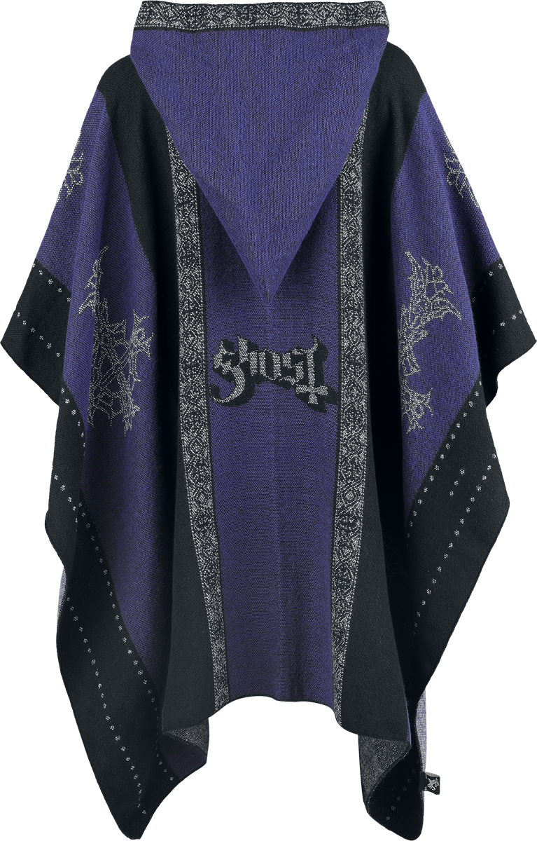 Poncho  de Ghost - EMP Signature Collection - Papa V Perpetua - Standard - pour Femme - multicolore - Ghost - View 2