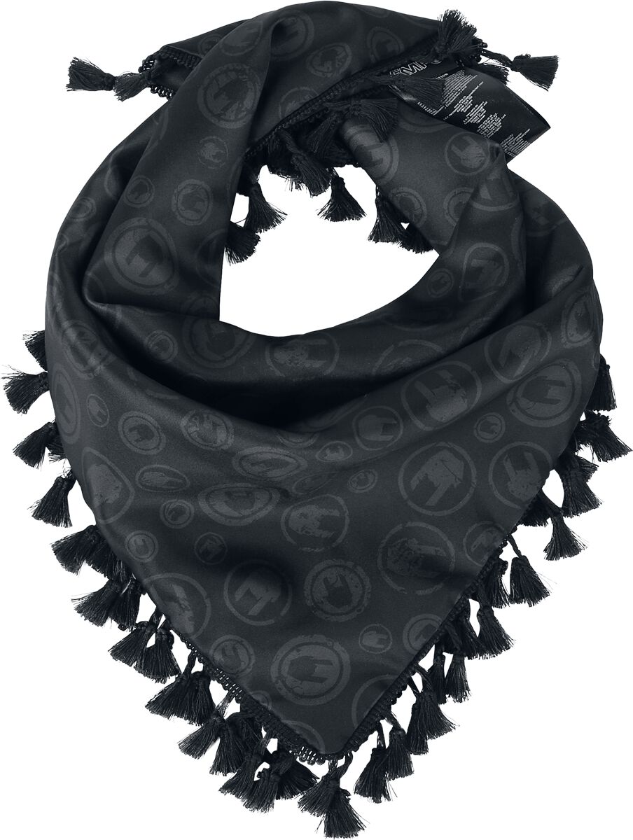 Foulard  de Collection Spéciale EMP - Écharpe - pour Femme - noir - Collection Spéciale EMP