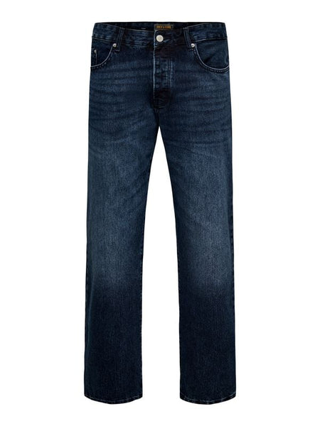 Jean  de ONLY and SONS - ONSEDGE STRAIGHT BLUEB 2391 TAI DNM - W29L32 à W36L34 - pour Homme - bleu - ONLY and SONS