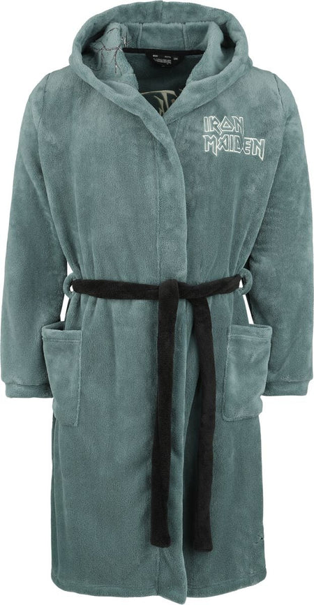 Robe de Chambre  de Iron Maiden - EMP Signature Collection - S-M à XXL-3XL - pour Unisexe - pétrole - Iron Maiden