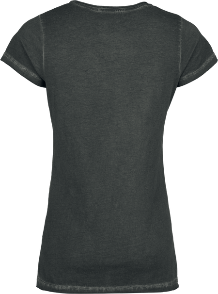 T-Shirt Manches courtes  de Guns N' Roses - Étiquette Paradise City - S à 4XL - pour Femme - gris - Guns N' Roses - View 2
