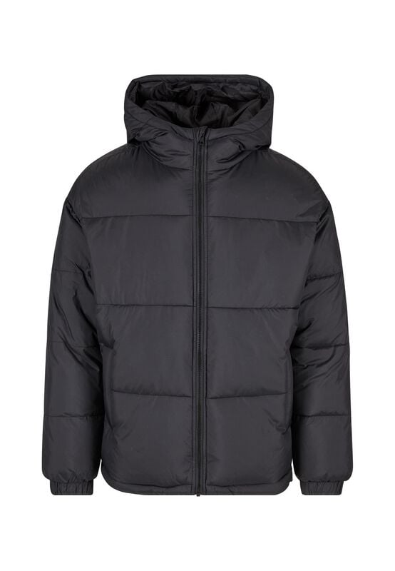 Veste mi-saison  de Urban Classics - Doudoune avec Capuche - S à XXL - pour Homme - noir - Urban Classics