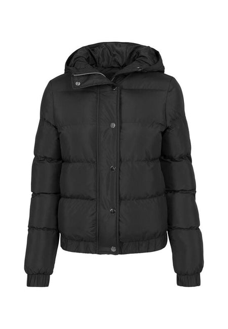 Veste mi-saison  de Urban Classics - Ladies Hooded Puffer Jacket - XS à 3XL - pour Femme - noir - Urban Classics