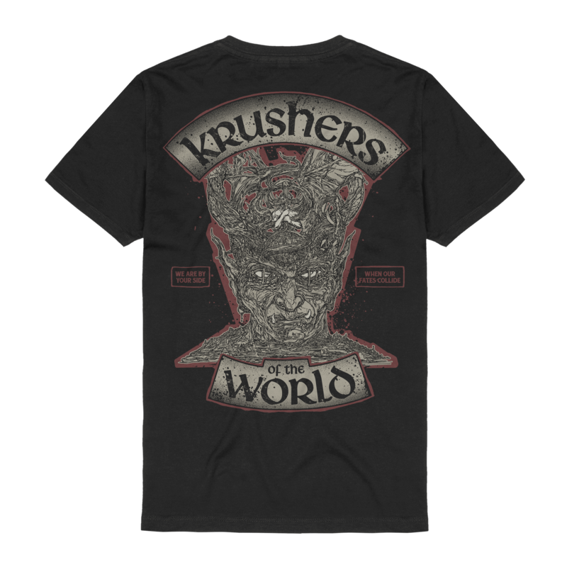 T-Shirt Manches courtes  de Kreator - Krushers of the World Demon Patched - S à 3XL - pour Homme - noir - Kreator - View 2