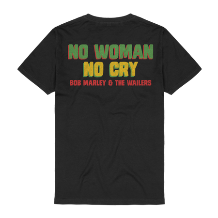 T-Shirt Manches courtes  de Bob Marley - No Woman No Cry - S à 3XL - pour Homme - noir - Bob Marley - View 2