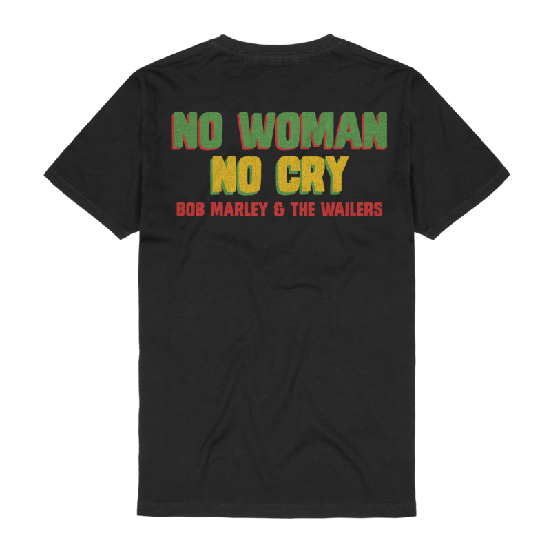 T-Shirt Manches courtes  de Bob Marley - No Woman No Cry - S à 3XL - pour Homme - noir - Bob Marley - View 2