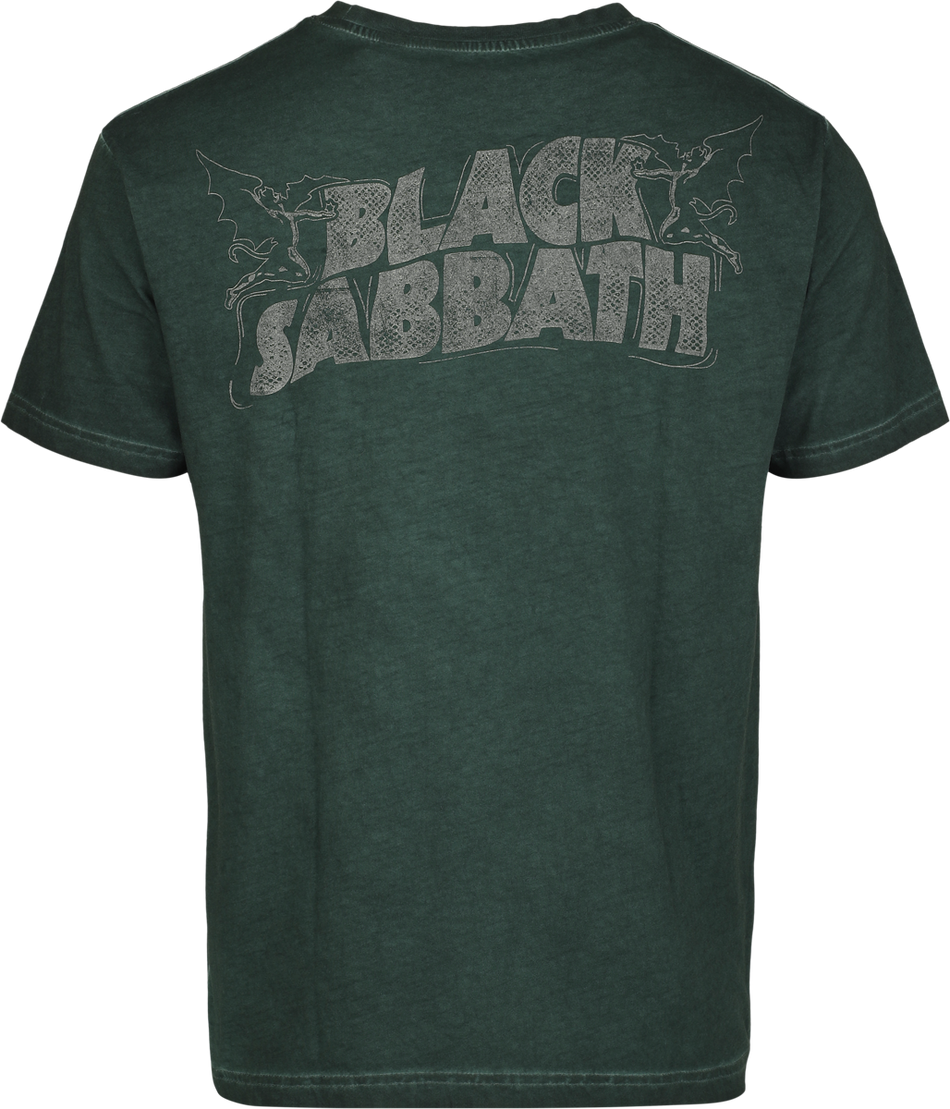 T-Shirt Manches courtes  de Black Sabbath - Lord Of This World - S à 4XL - pour Homme - vert - Black Sabbath - View 2
