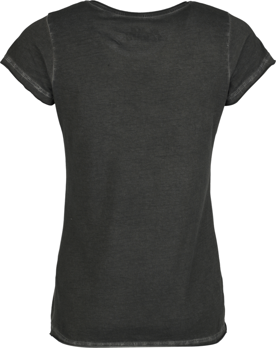 T-Shirt Manches courtes  de Black Sabbath - US Tour 78 - S à 4XL - pour Femme - anthracite - Black Sabbath - View 2