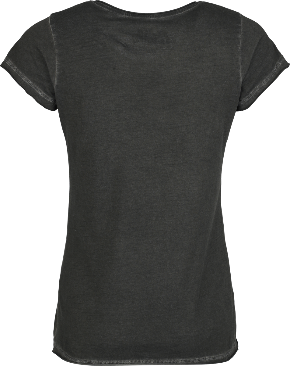 T-Shirt Manches courtes  de Black Sabbath - US Tour 78 - S à 4XL - pour Femme - anthracite - Black Sabbath - View 2