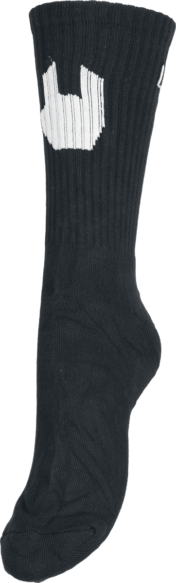 Chaussettes  de Collection Spéciale EMP - Chaussettes - Loud since 1986 - EU41-45 à EU 36-40 - pour Unisexe - noir - Collection Spéciale EMP - View 2