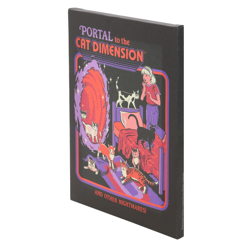 Photo sur toile Fun de Steven Rhodes - The Cat Demension - pour Indifférent - multicolore - Steven Rhodes - View 2
