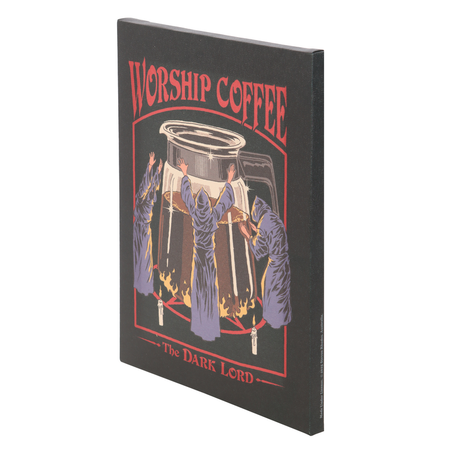 Photo sur toile Fun de Steven Rhodes - Worship Coffee - pour Indifférent - multicolore - Steven Rhodes - View 2