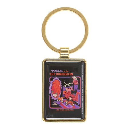 Porte-clefs Fun de Steven Rhodes - The Cat Demension - pour Indifférent - multicolore - Steven Rhodes