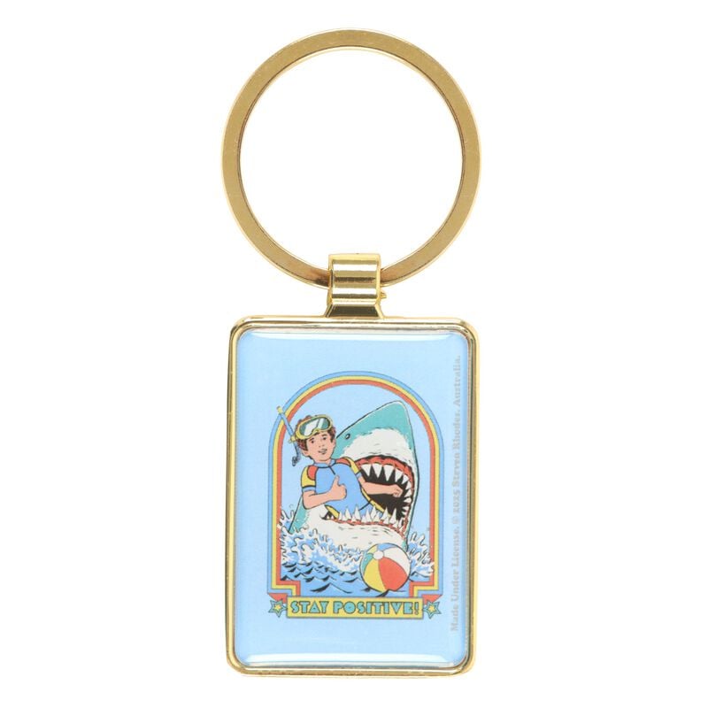 Porte-clefs Fun de Steven Rhodes - Stay Positive - pour Indifférent - multicolore - Steven Rhodes