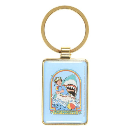 Porte-clefs Fun de Steven Rhodes - Stay Positive - pour Indifférent - multicolore - Steven Rhodes