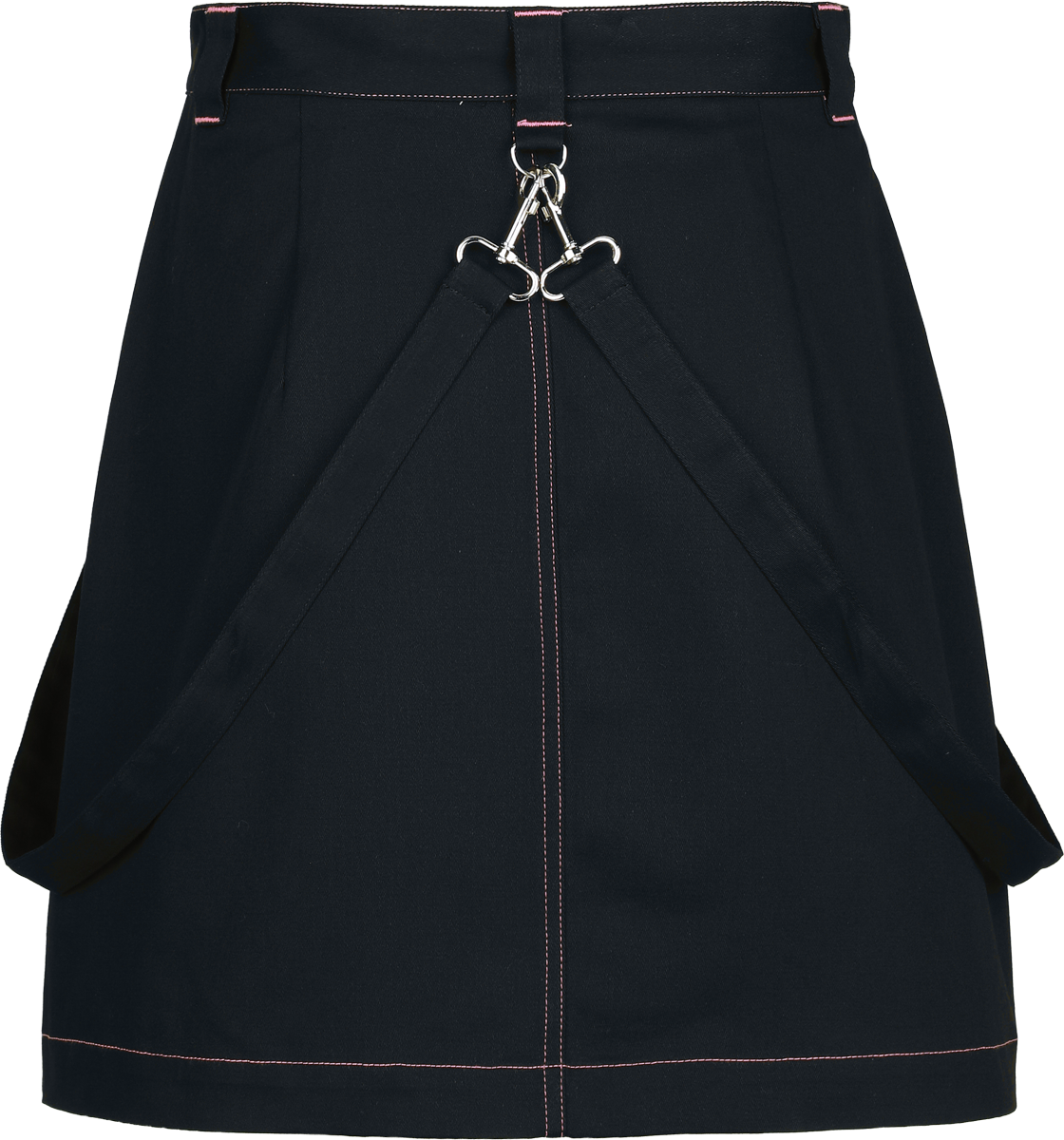 Jupe courte Rockabilly de Hell Bunny - Dylan Skirt - XS à XXL - pour Femme - noir - hell bunny - View 2