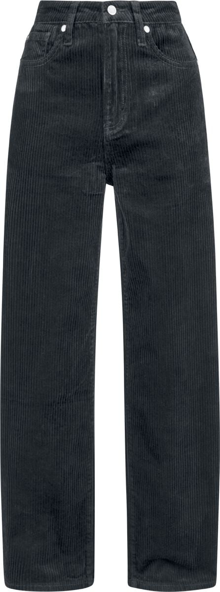 Pantalon en toile  de Black Premium by EMP - Essentiel - W27L30 à W31L30 - pour Femme - noir - Black Premium by EMP