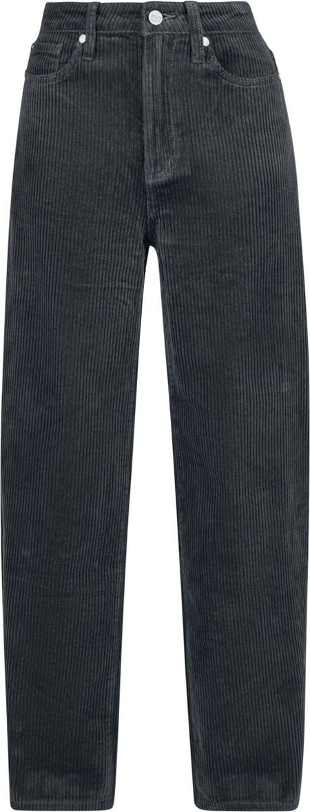 Pantalon en toile  de Black Premium by EMP - Essentiel - W27L30 à W31L30 - pour Femme - anthracite - Black Premium by EMP