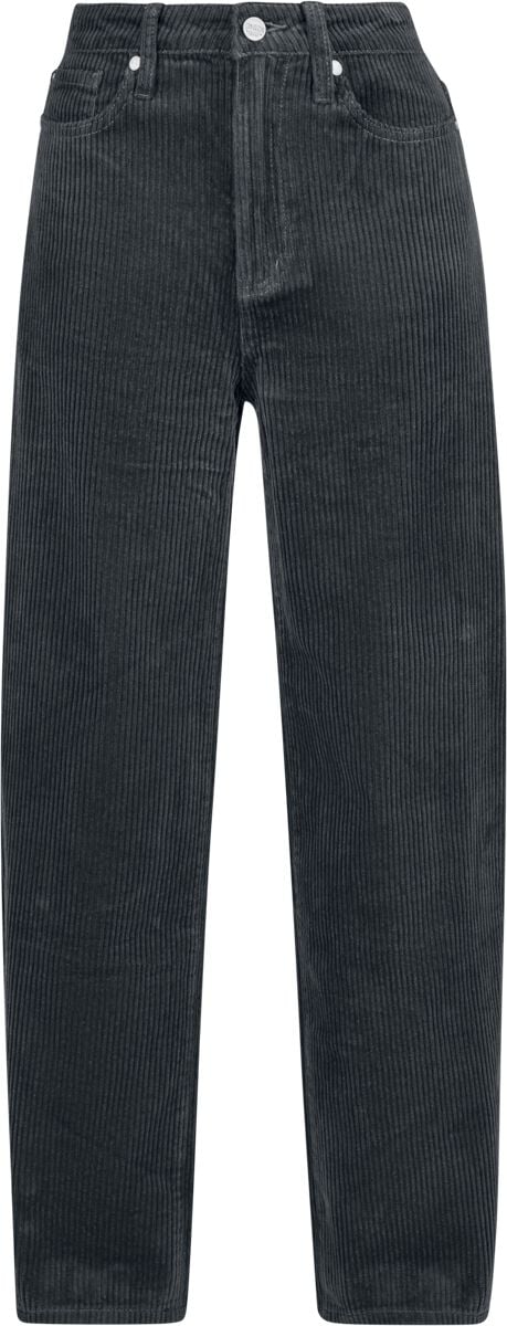 Pantalon en toile  de Black Premium by EMP - Essentiel - W27L30 à W31L30 - pour Femme - anthracite - Black Premium by EMP