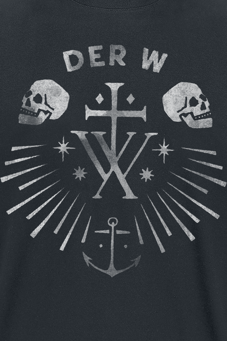 T-Shirt Manches courtes  de Der W - Akustik Tour - S à 3XL - pour Homme - noir - Der W - View 2