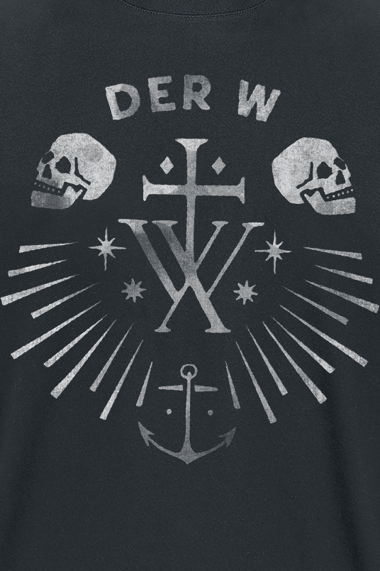 T-Shirt Manches courtes  de Der W - Akustik Tour - S à 3XL - pour Homme - noir - Der W - View 2
