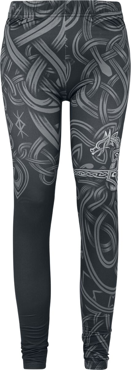 Legging  de Black Premium by EMP - Celtic Blessing - S à XXL - pour Femme - noir - Black Premium by EMP