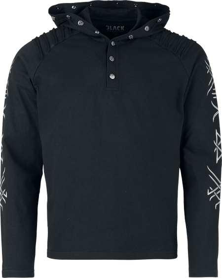 T-shirt manches longues  de Black Premium by EMP - Celtic Blessing - S à XXL - pour Homme - noir - Black Premium by EMP - View 2
