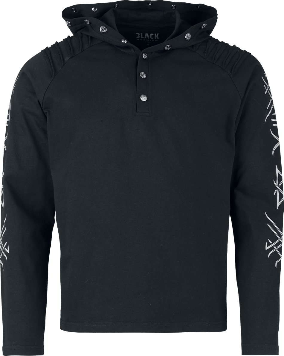 T-shirt manches longues  de Black Premium by EMP - Celtic Blessing - S à XXL - pour Homme - noir - Black Premium by EMP - View 2