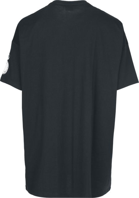 T-Shirt Manches courtes Disney de Alice Au Pays Des Merveilles - Le Chat Du Cheshire - We're All Mad Here - S à 3XL - pour Femme - noir - Alice Au Pays Des Merveilles - View 2