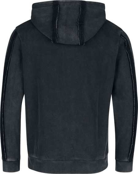 Sweat-shirt à capuche  de Black Premium by EMP - Crâne & Os - S à XXL - pour Homme - noir - Black Premium by EMP - View 2