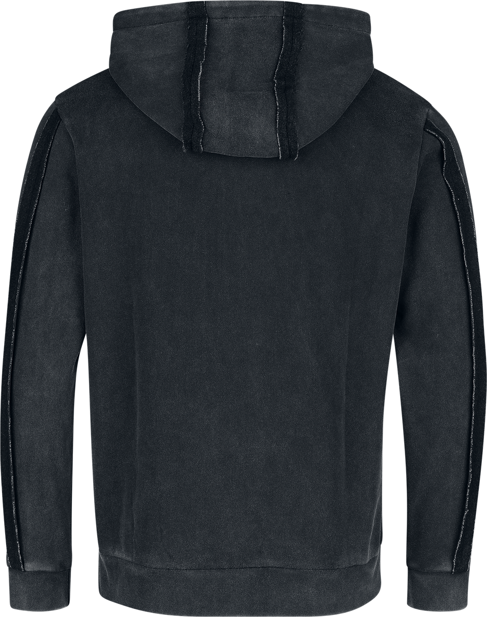 Sweat-shirt à capuche  de Black Premium by EMP - Crâne & Os - S à XXL - pour Homme - noir - Black Premium by EMP - View 2