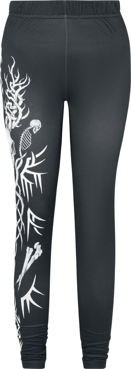 Legging  de Black Premium by EMP - Woodland Spirit - S à XXL - pour Femme - noir - Black Premium by EMP