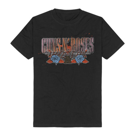 T-Shirt Manches courtes  de Guns N' Roses - Appetite Tour 1988 Pistols - S à 3XL - pour Homme - noir - Guns N' Roses