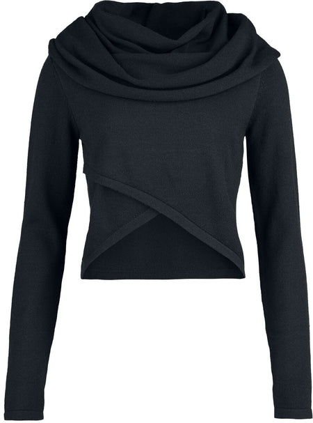 Pull tricoté  de Black Premium by EMP - My Obsidian Soul - S à XXL - pour Femme - noir - Black Premium by EMP