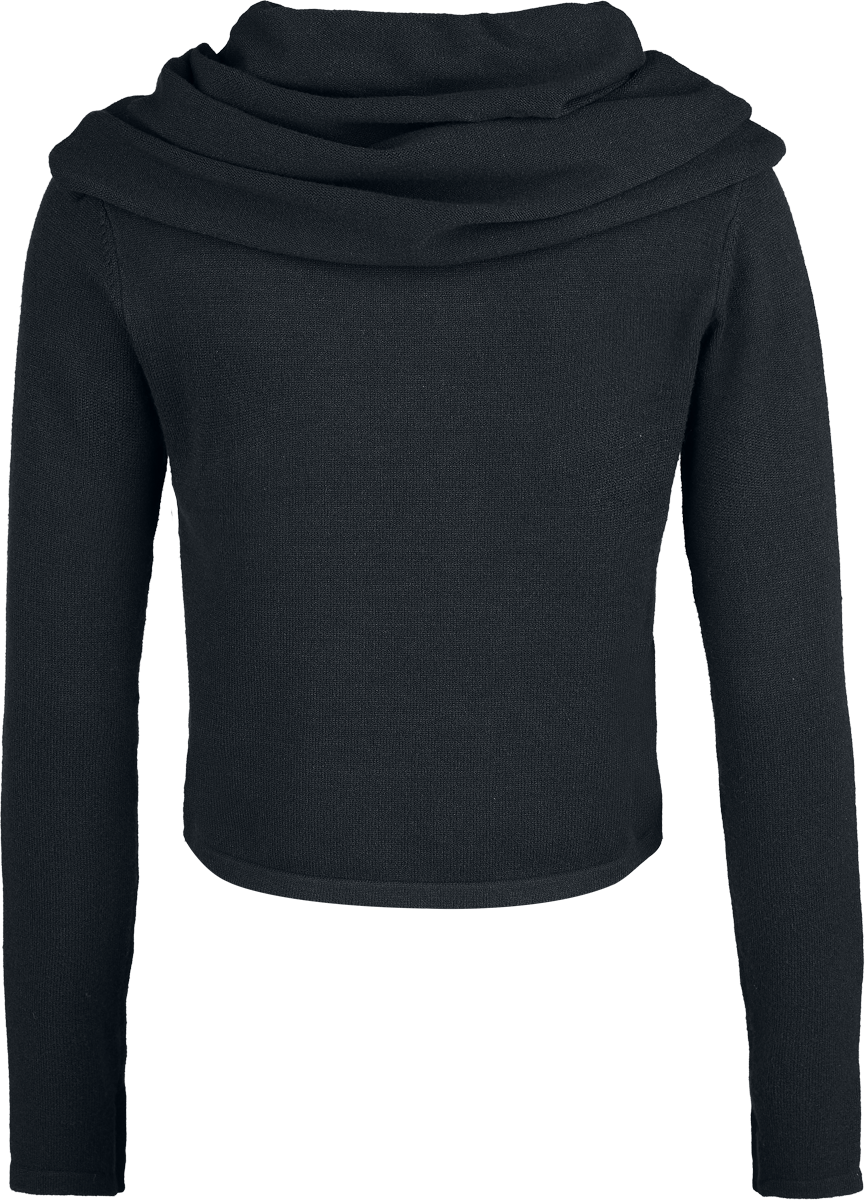 Pull tricoté  de Black Premium by EMP - My Obsidian Soul - S à XXL - pour Femme - noir - Black Premium by EMP - View 2