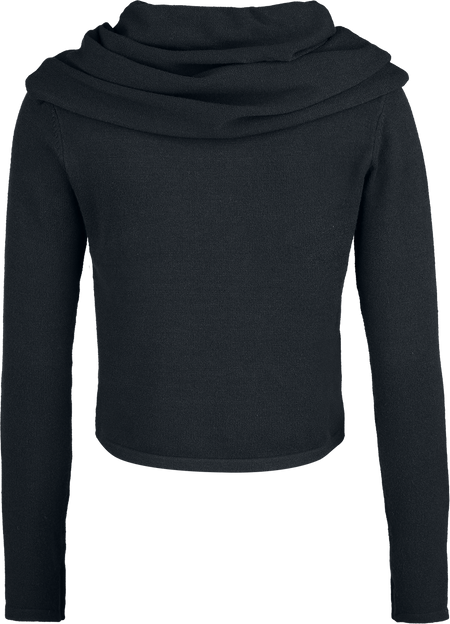 Pull tricoté  de Black Premium by EMP - My Obsidian Soul - S à XXL - pour Femme - noir - Black Premium by EMP - View 2