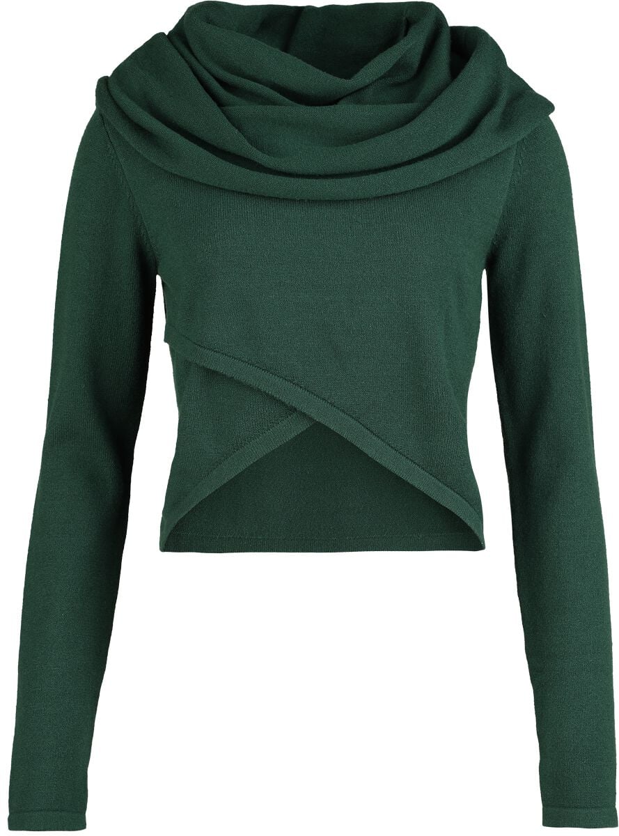 Pull tricoté  de Black Premium by EMP - Episode of Emerald - S à XXL - pour Femme - vert - Black Premium by EMP