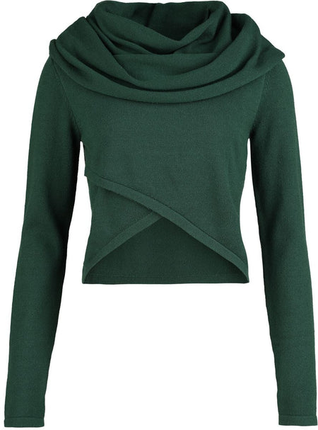 Pull tricoté  de Black Premium by EMP - Episode of Emerald - S à XXL - pour Femme - vert - Black Premium by EMP