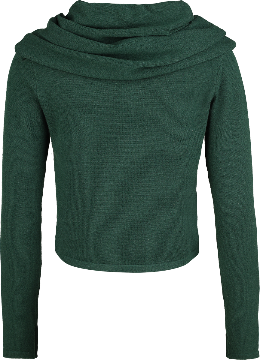 Pull tricoté  de Black Premium by EMP - Episode of Emerald - S à XXL - pour Femme - vert - Black Premium by EMP - View 2